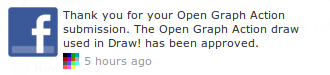 The draw action has been approved