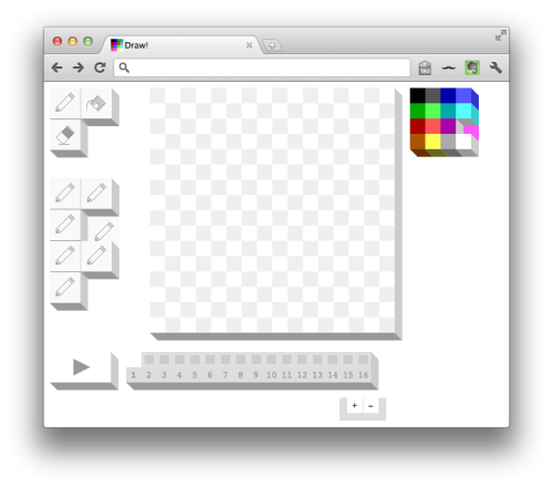 Mocking up new isometric interface.